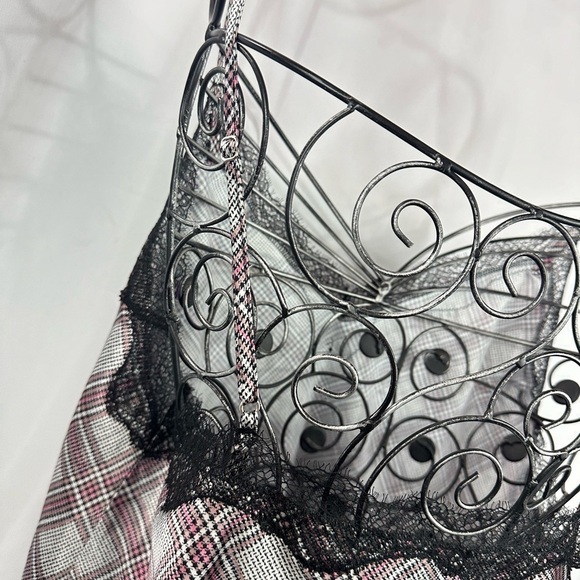 Victoria's Secret silky plaid cami size L - Picture 5 of 9